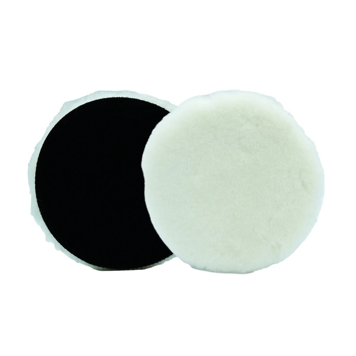 3D White Premium Lamb Wool Pad 6.1"/152mm,K-WW6