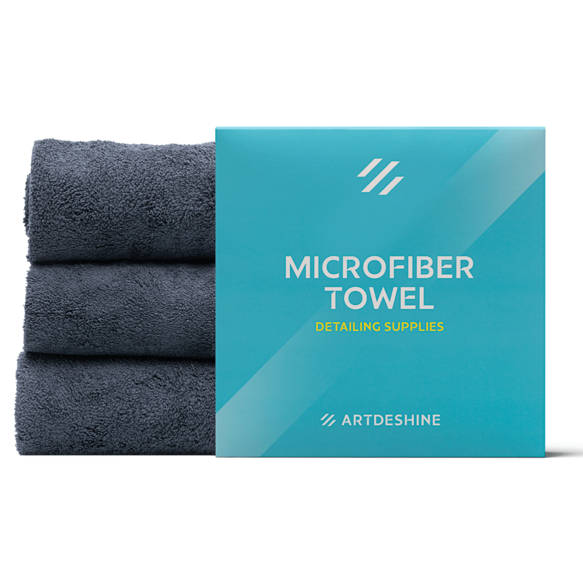 Artdeshine T1 Microfibre Buffing Dark Blue 600GSM 3-pack